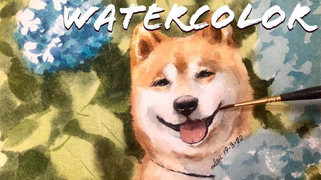 Doggie Watercolor
